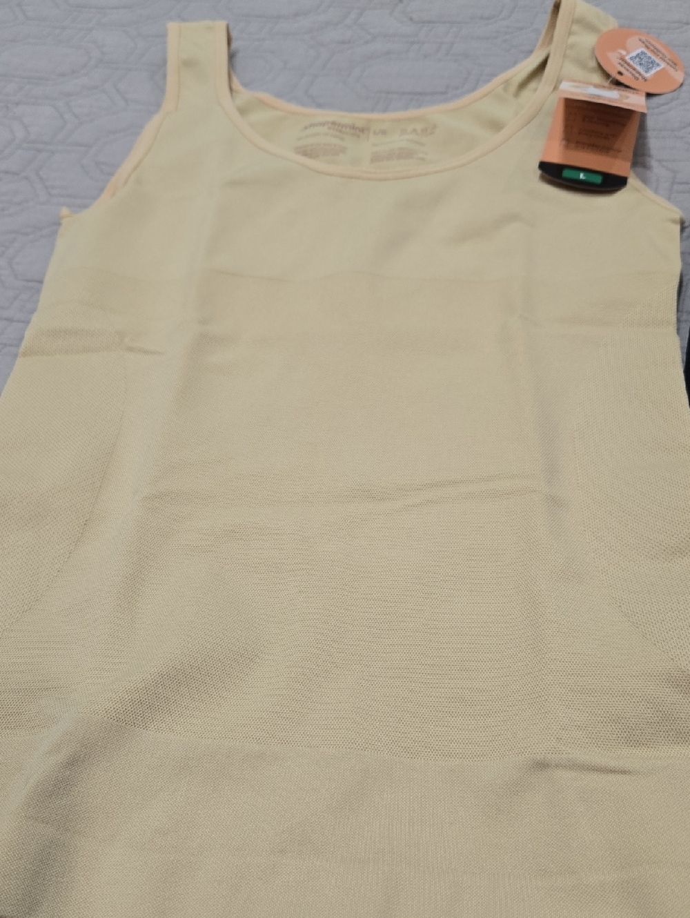 SHAPERMINT Essentials All Day Every Day Tank & Cami Set, Sz L - Picture 9 of 16